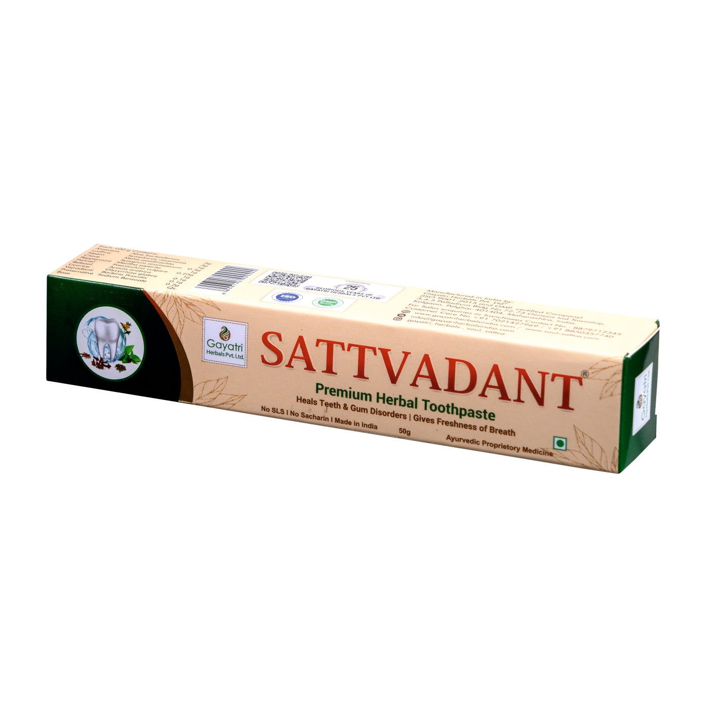 Sattvadant Toothpaste 50gm