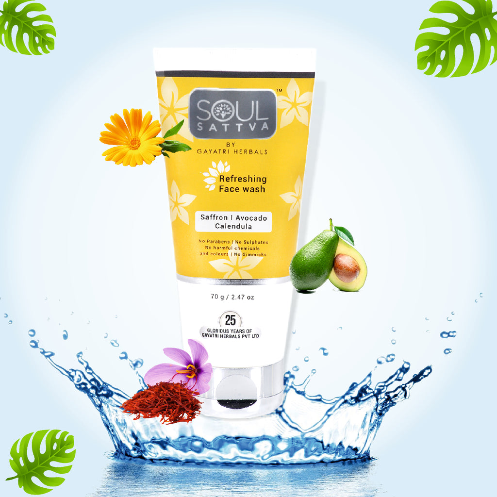 SoulSattva Refreshing Face wash 70gm