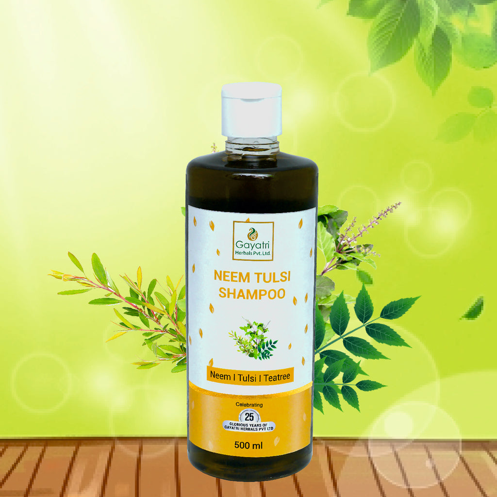 Gayatri Herbals Neem Tulsi Shampoo 500ml