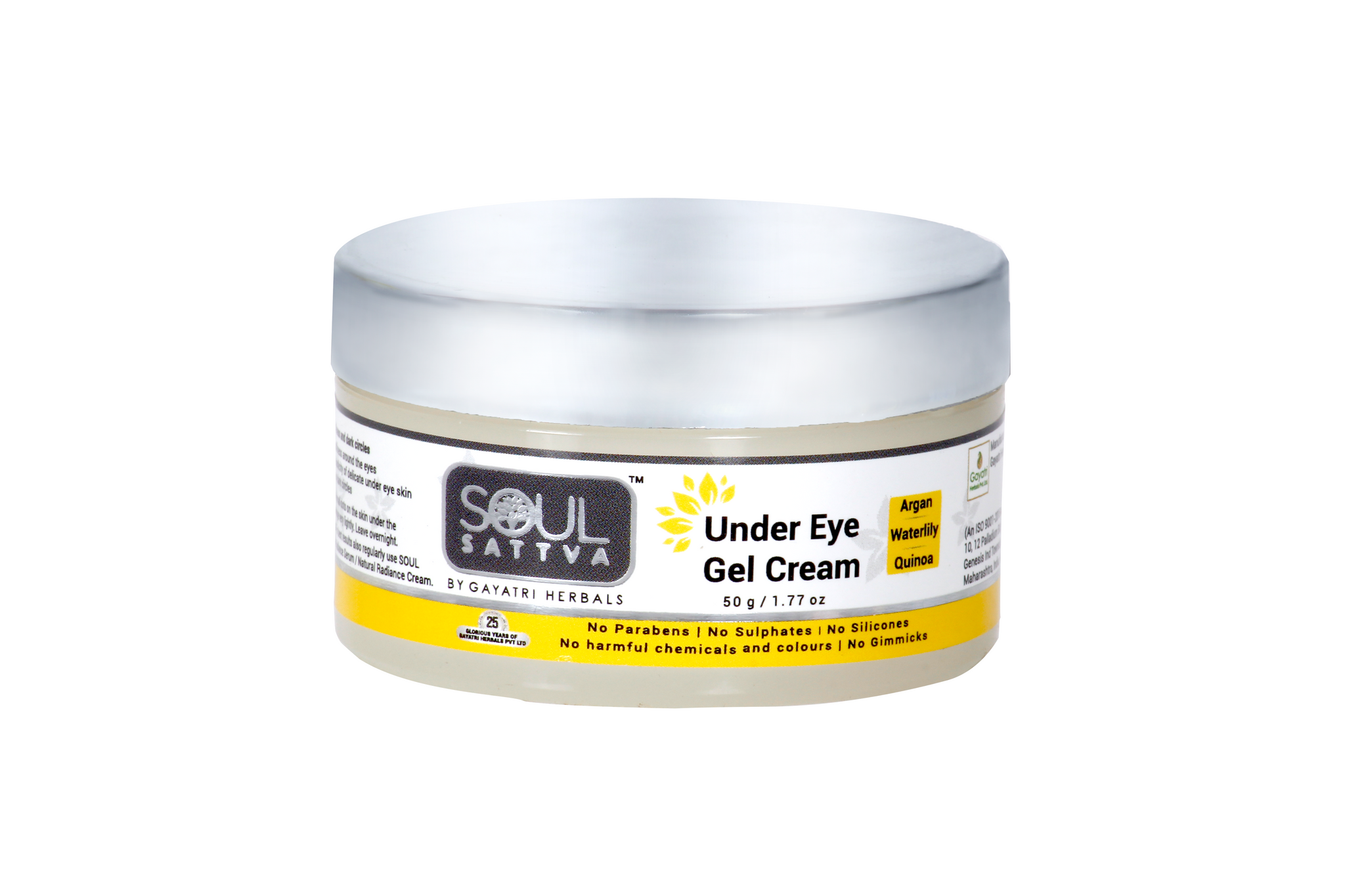 SoulSattva Undereye Gel Cream 50gm