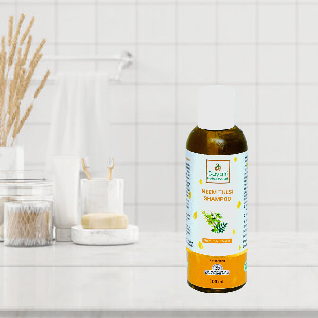 Gayatri Herbals Neem Tulsi Shampoo 100ml